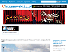 Tablet Screenshot of chrzanowski24.pl